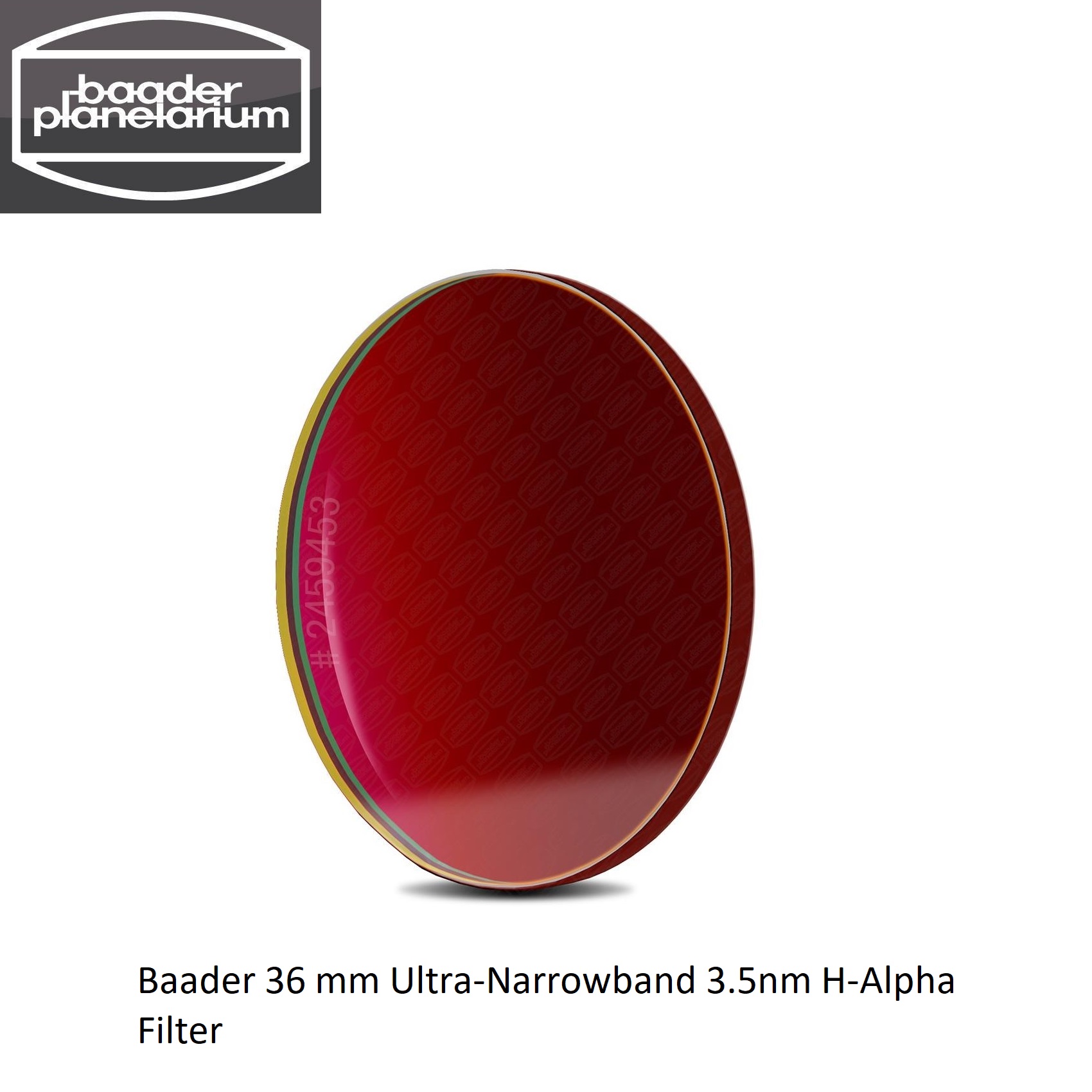 Baader 36 mm Ultra-Narrowband 3.5nm H-Alpha Filter
